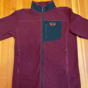 Mountain Hardware men’s 3 pocket fleece zip up